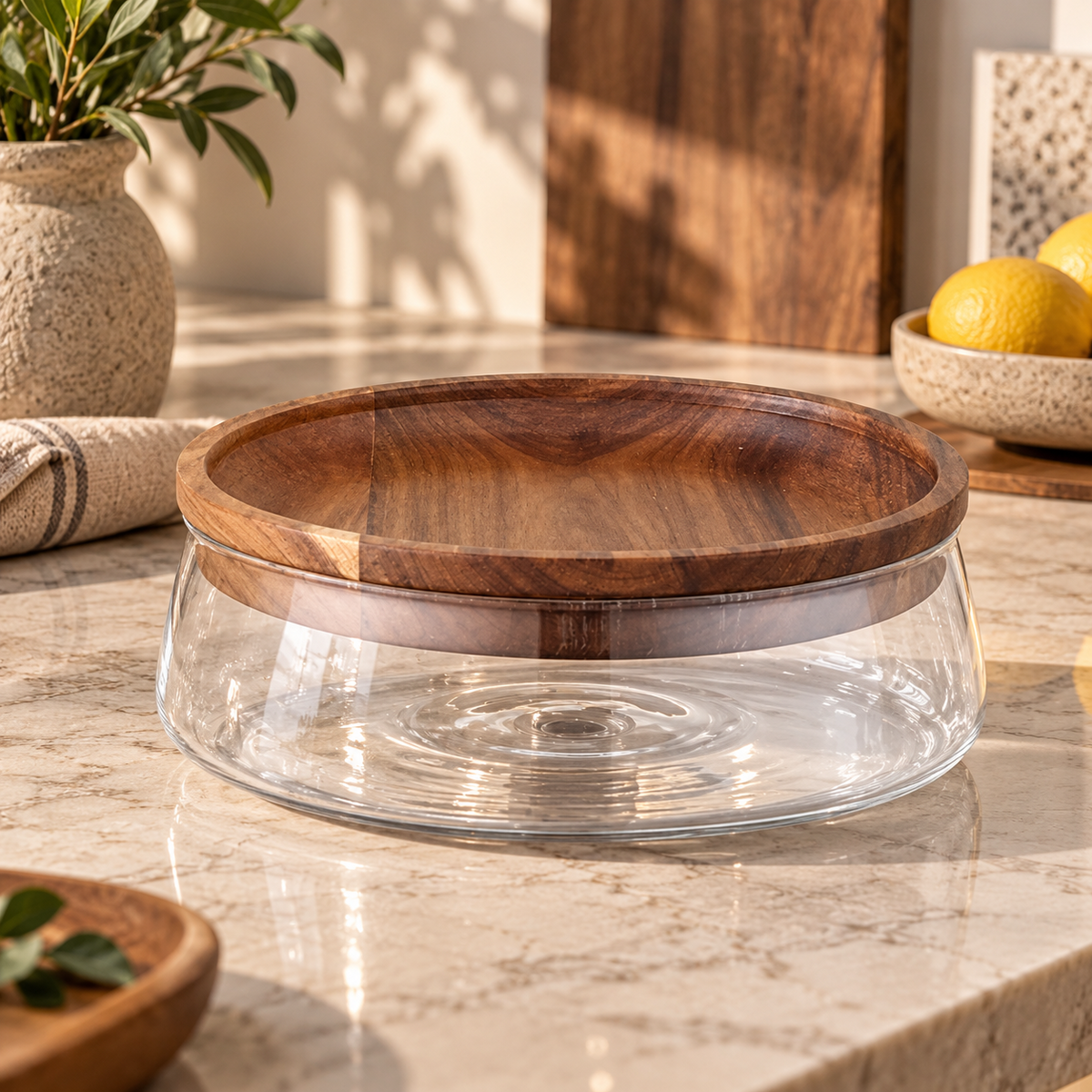 Wooden Food Container