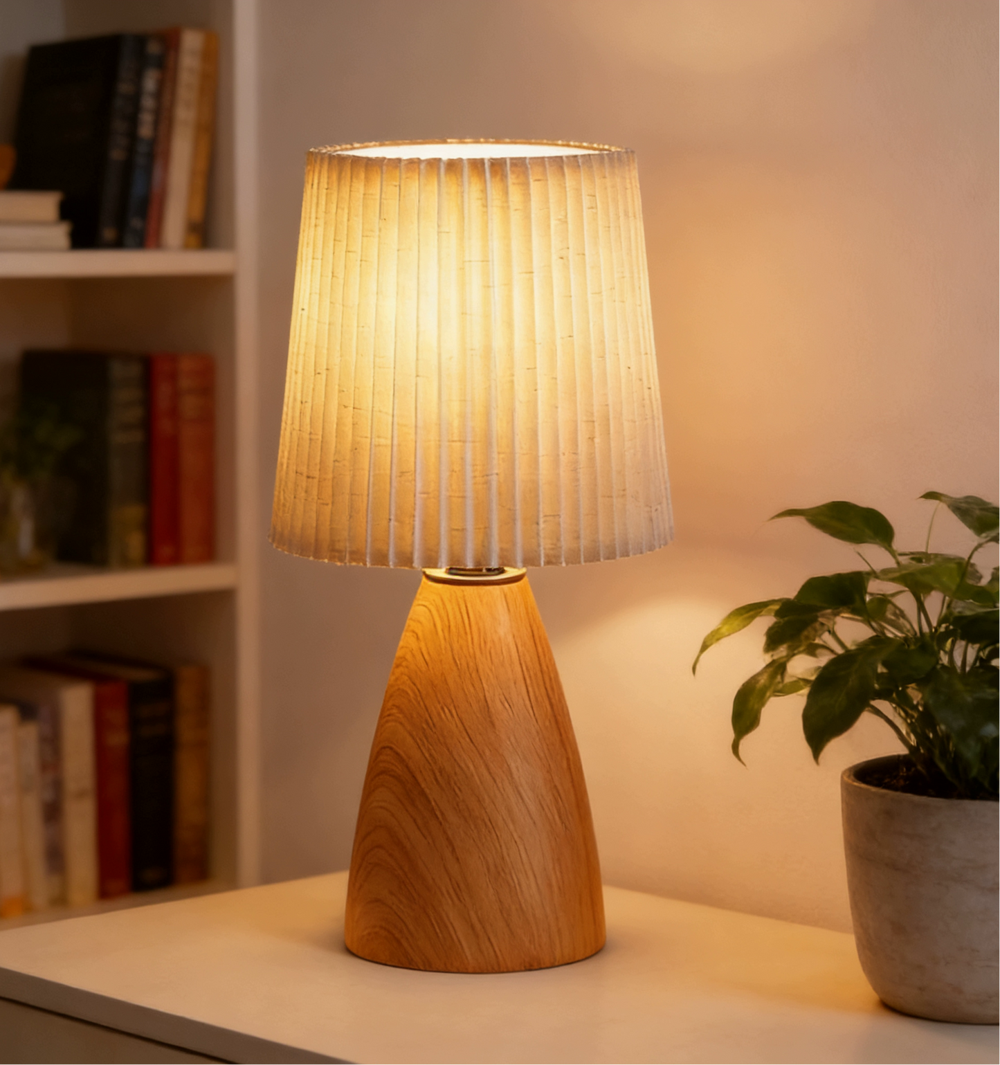 Minimalistic Fabric Table Lamp
