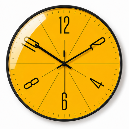 Modern Nordic Style Wall Clock by Lattea