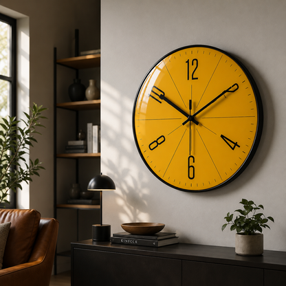 Modern Nordic Style Wall Clock by Lattea