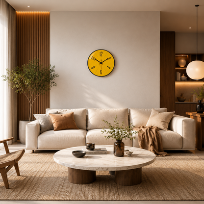 Modern Nordic Style Wall Clock by Lattea