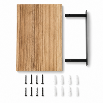 White Oak Floating Shelf