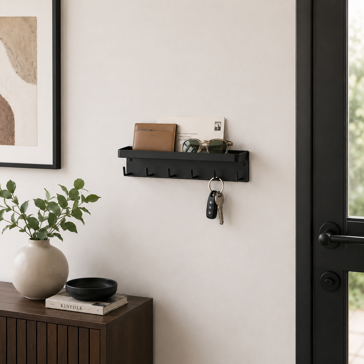 Yamazaki Magnet Key Hook Tray