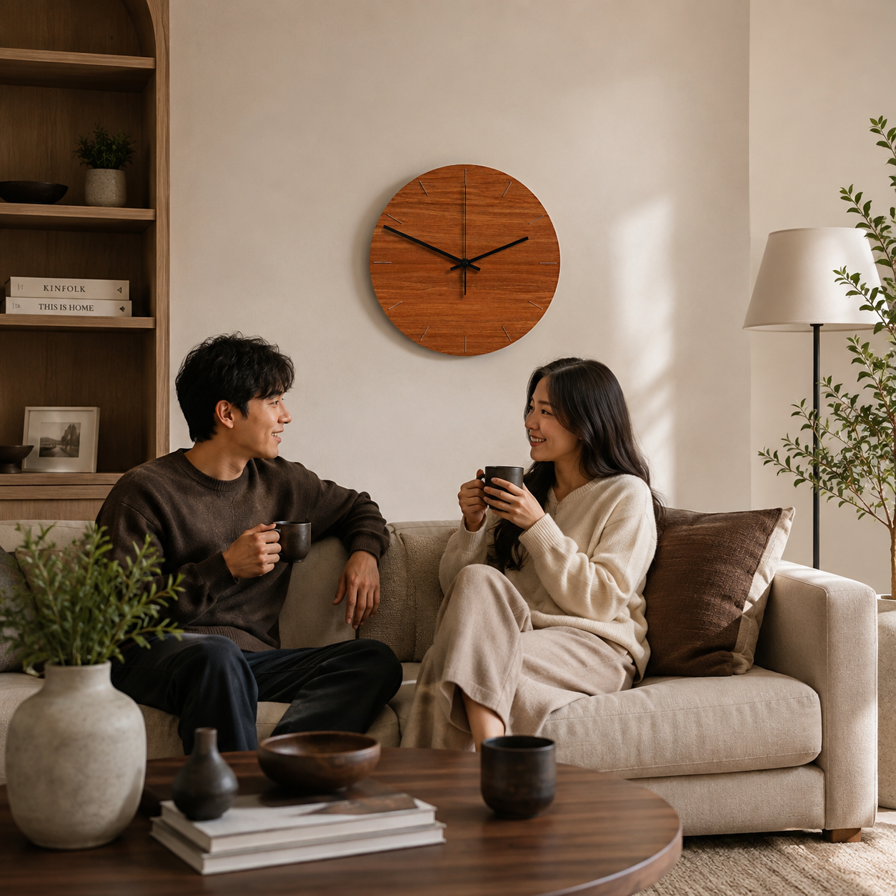 Yamazaki Rin Wall Clock