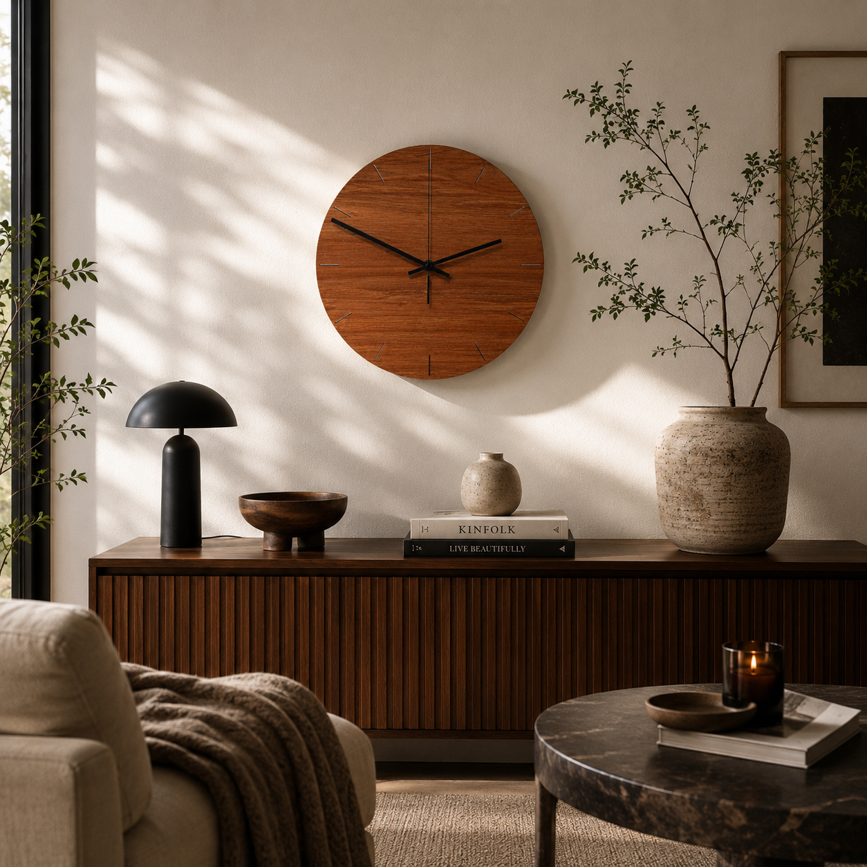 Yamazaki Rin Wall Clock