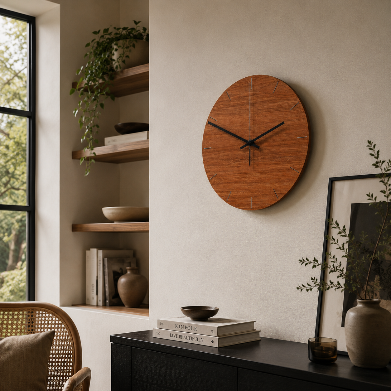 Yamazaki Rin Wall Clock