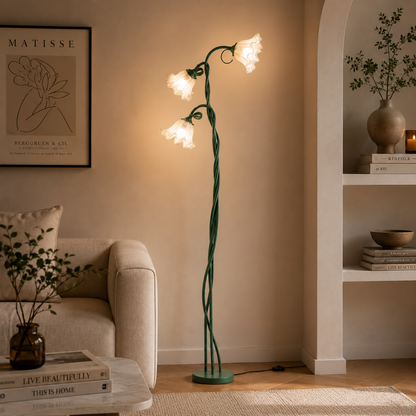 Calla Flowers Floor Lamp