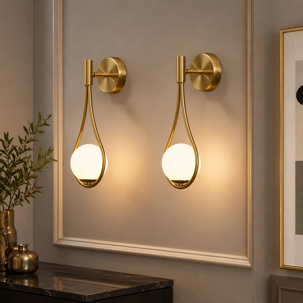 Single Modern Nordic Wall Lamp
