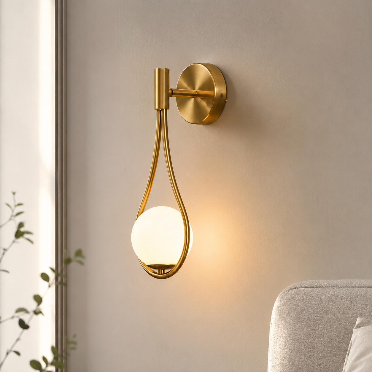Single Modern Nordic Wall Lamp