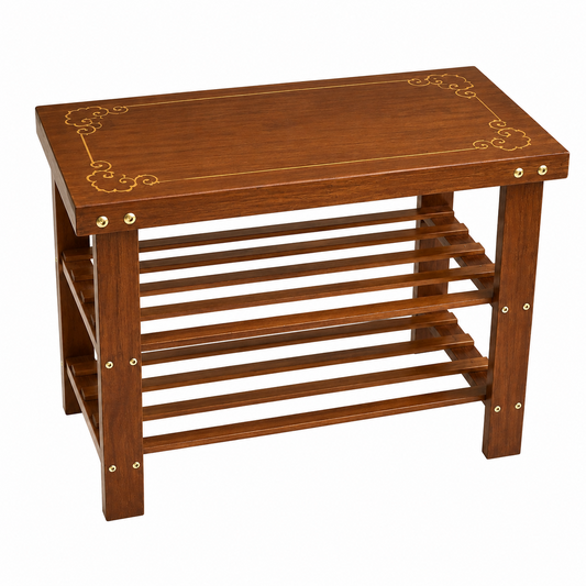 Open Panel Shoe Rack