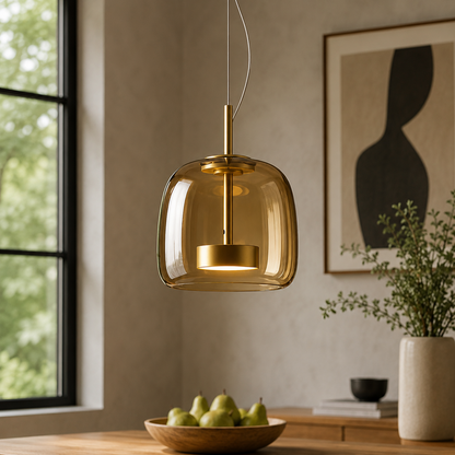 Astrid Modern Nordic Glass Pendant
