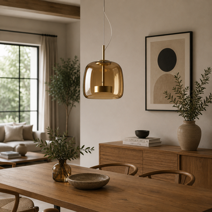 Astrid Modern Nordic Glass Pendant