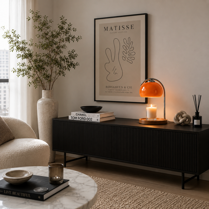 Retro Glass Dimmable Candle Warmer Lamp