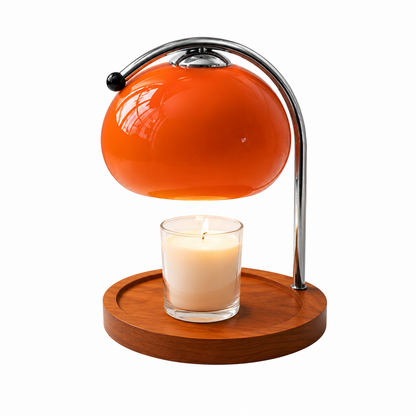Retro Glass Dimmable Candle Warmer Lamp