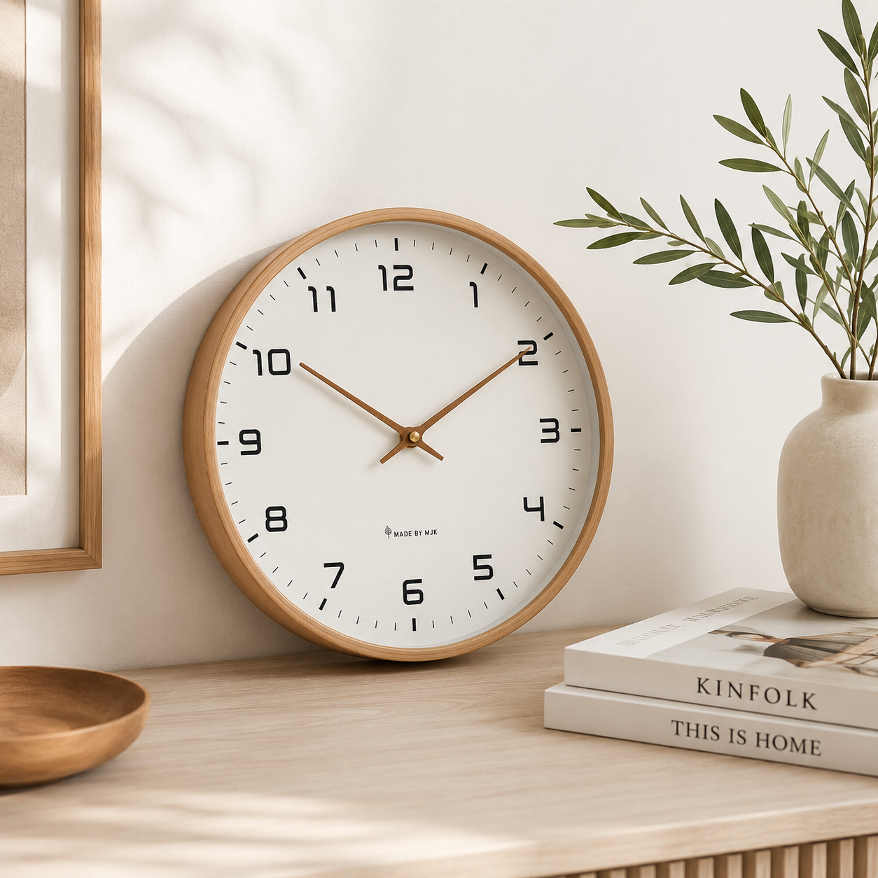 Wooden Wall Clock