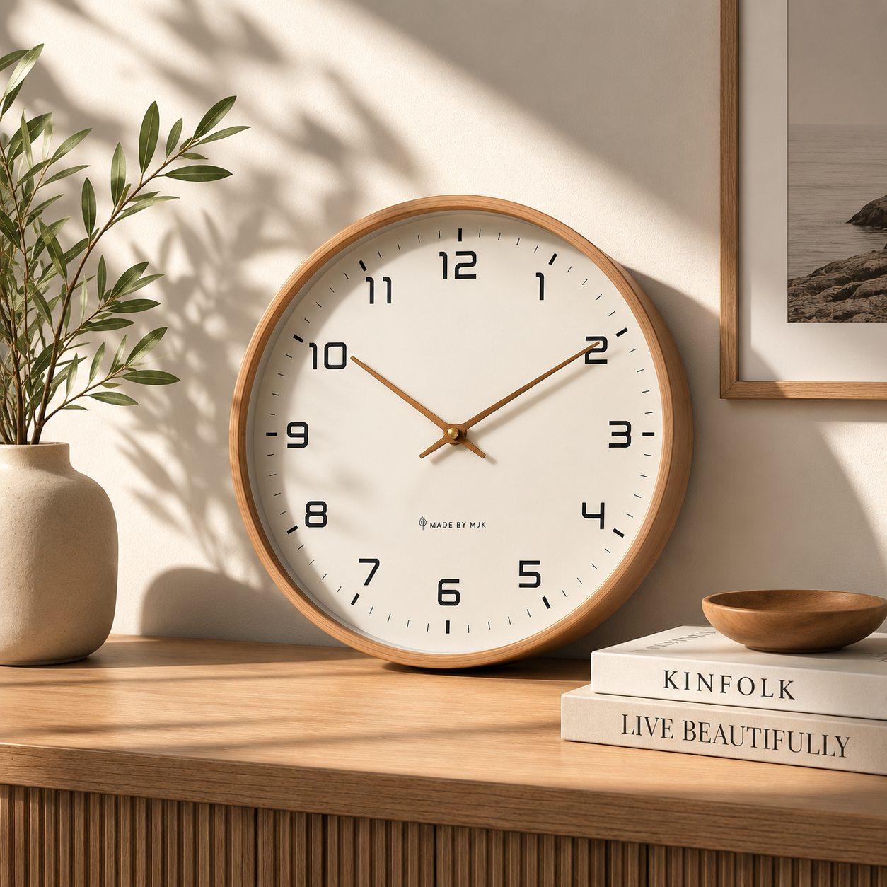 Wooden Wall Clock