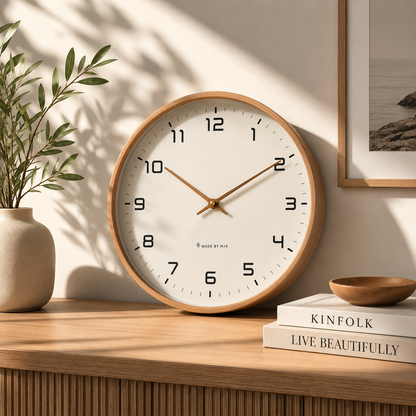 Wooden Wall Clock