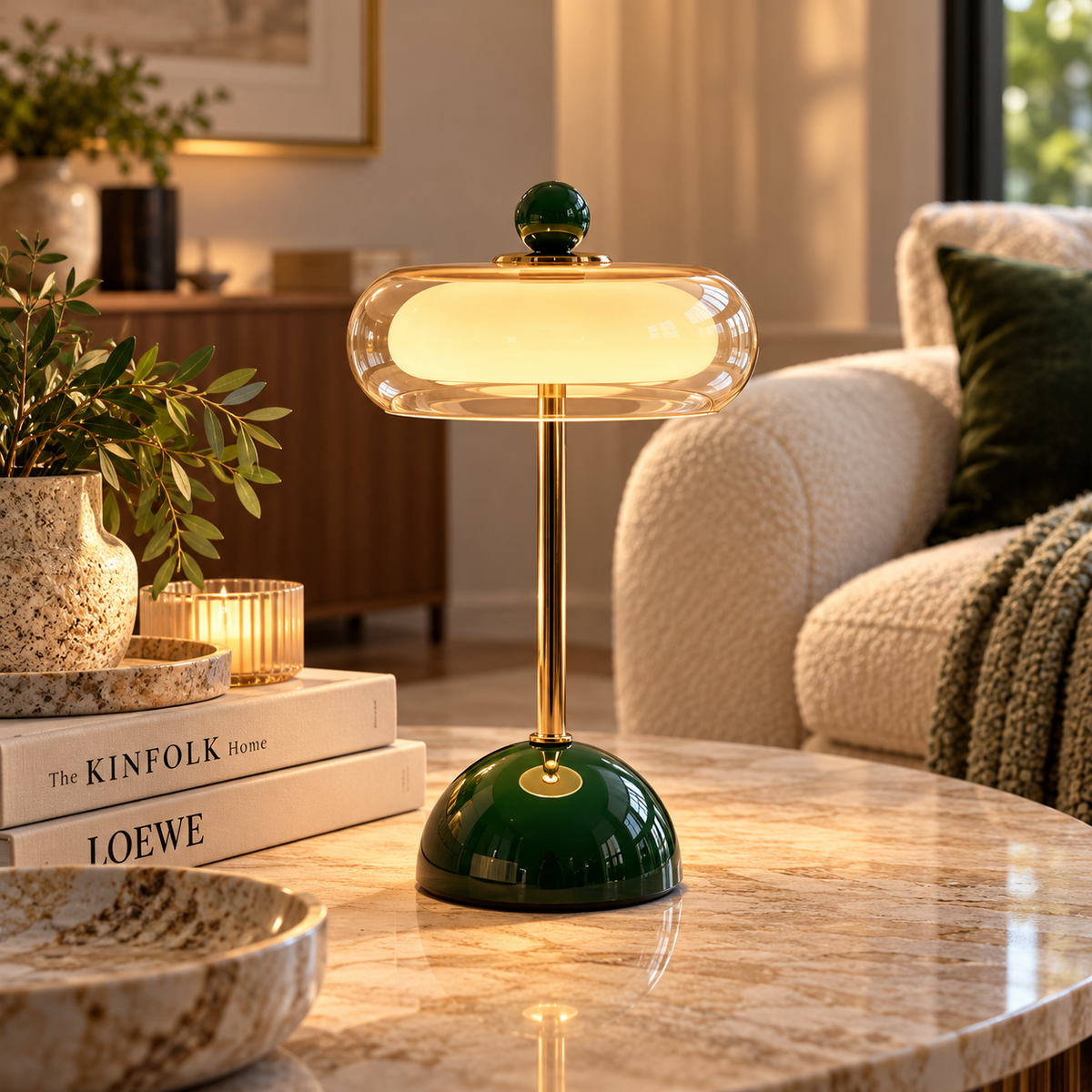 Marxel Layered Cordless Table Lamp