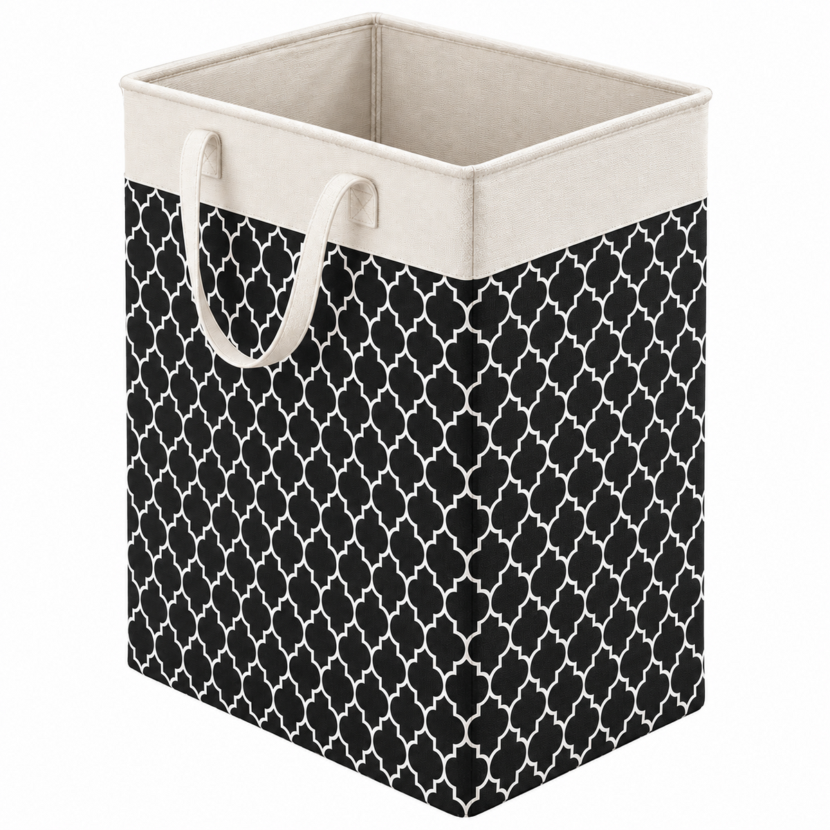 Lauva 75L Waterproof Laundry Basket | Foldable Fabric Clothes Hamper with Handles