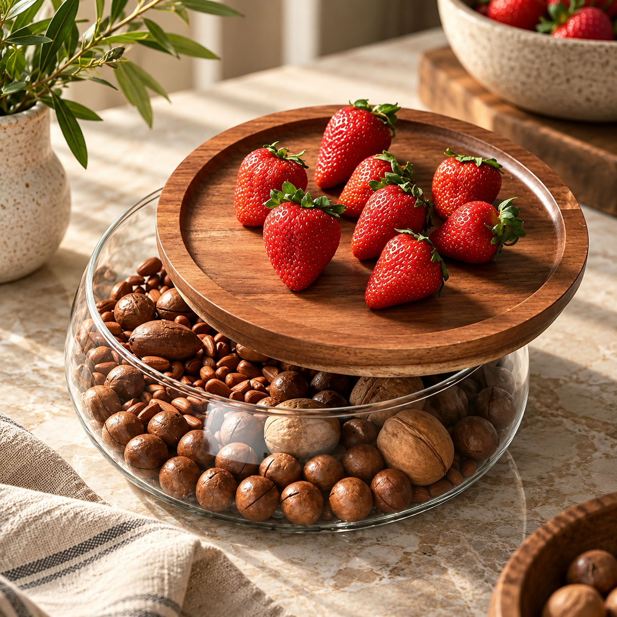 Wooden Food Container