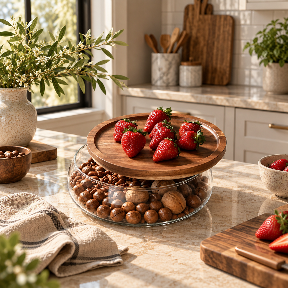 Wooden Food Container