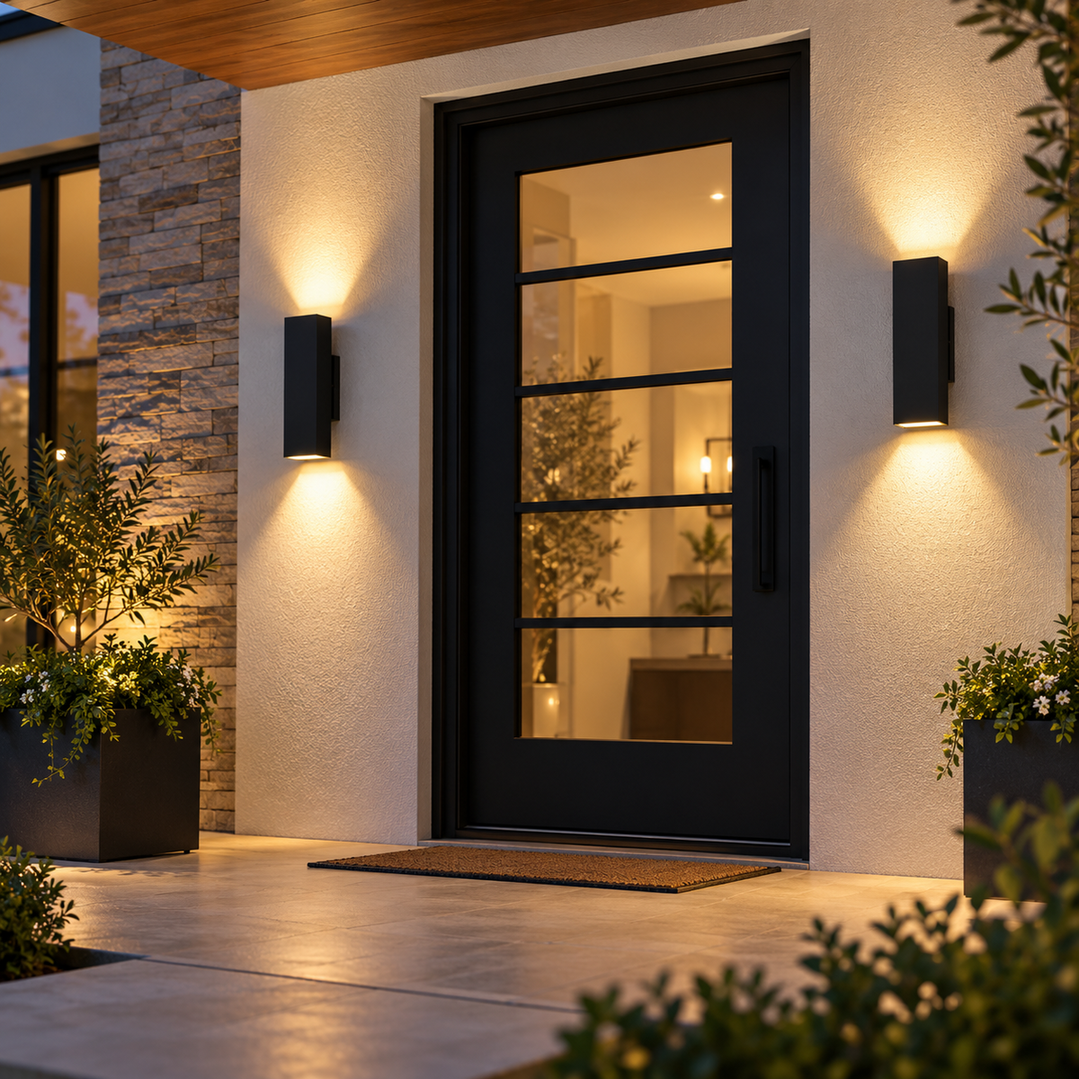 Dyer 2-Light Outdoor Armed Sconce