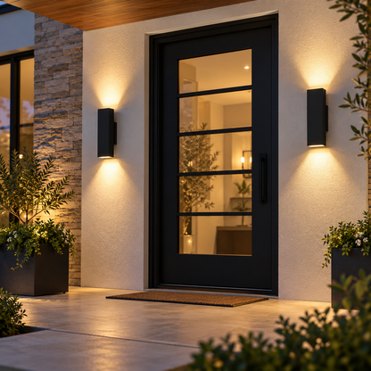 Dyer 2-Light Outdoor Armed Sconce