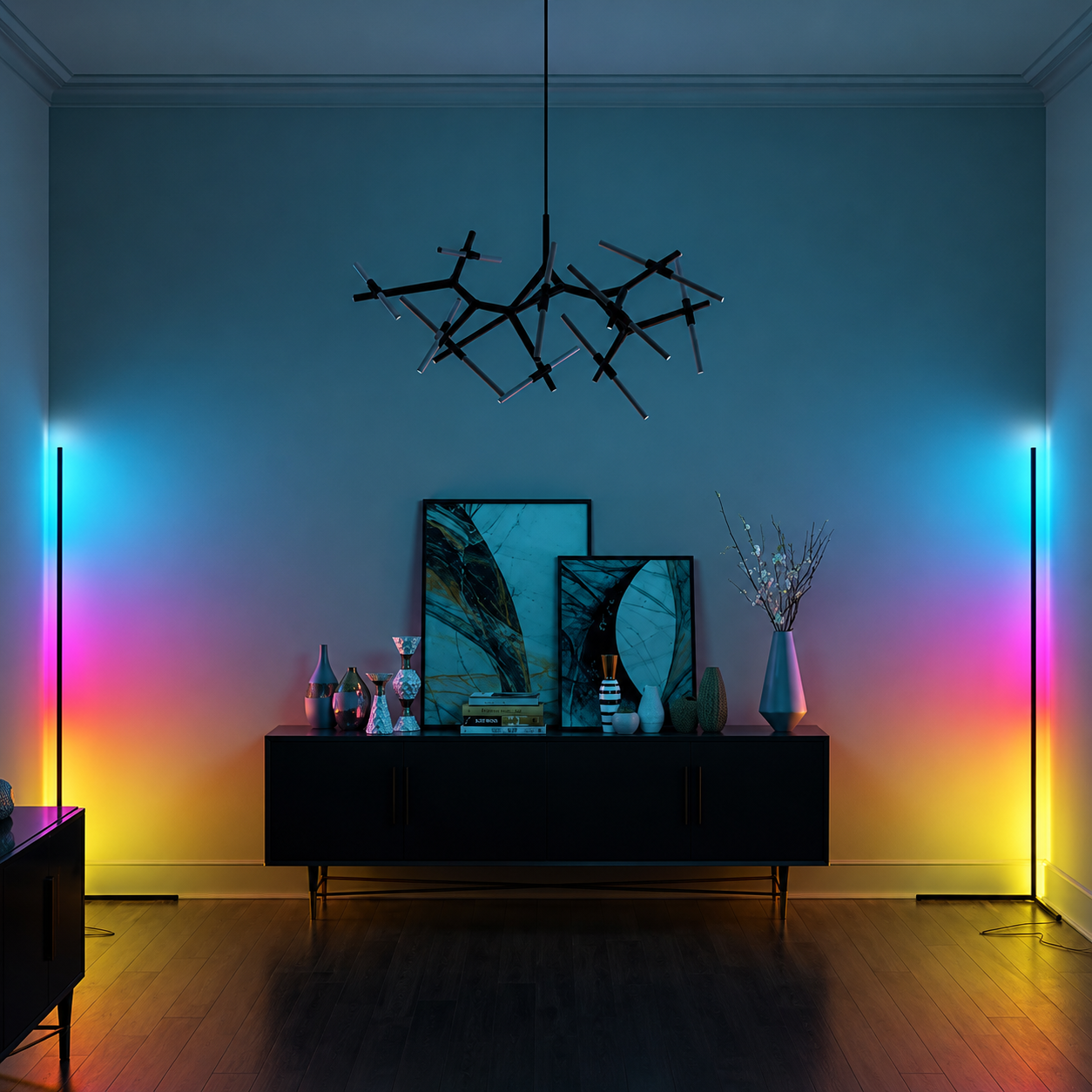 Corner Floor Lamp