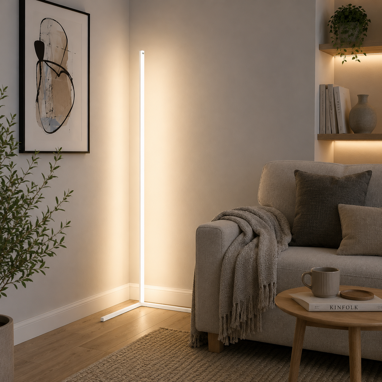 Corner Floor Lamp