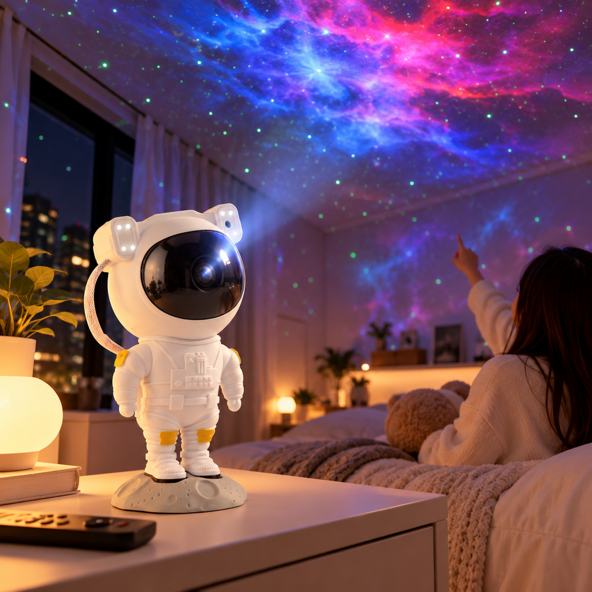Astronaut Galaxy Light Projector
