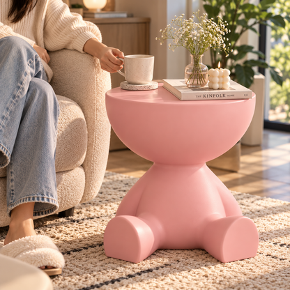 Cartoon Bear Side Table | Modern Creative Coffee Table