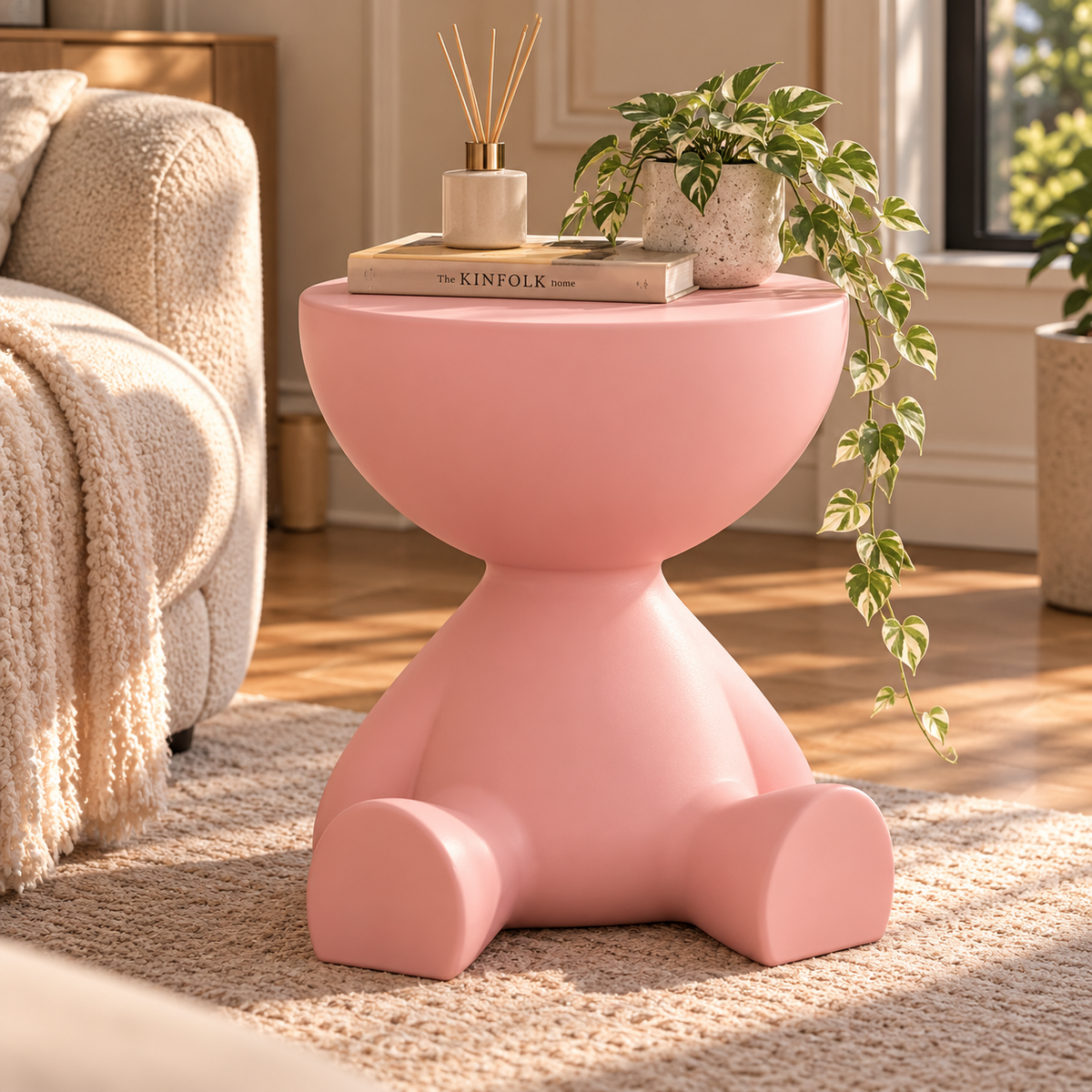 Cartoon Bear Side Table | Modern Creative Coffee Table