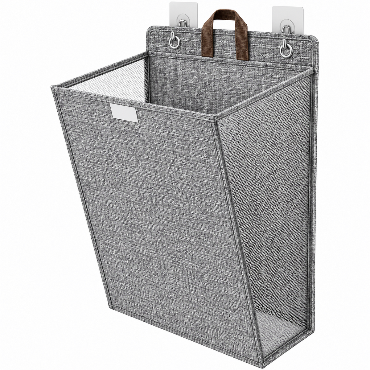 Wallora Foldable Adhesive Laundry Basket | Wall-Mounted Clothes Hamper & Organizer