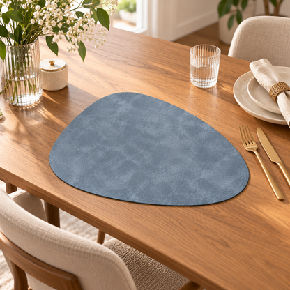 NordicDrop | Double-Sided Faux Leather Placemats | Non-Slip & Heat Resistant