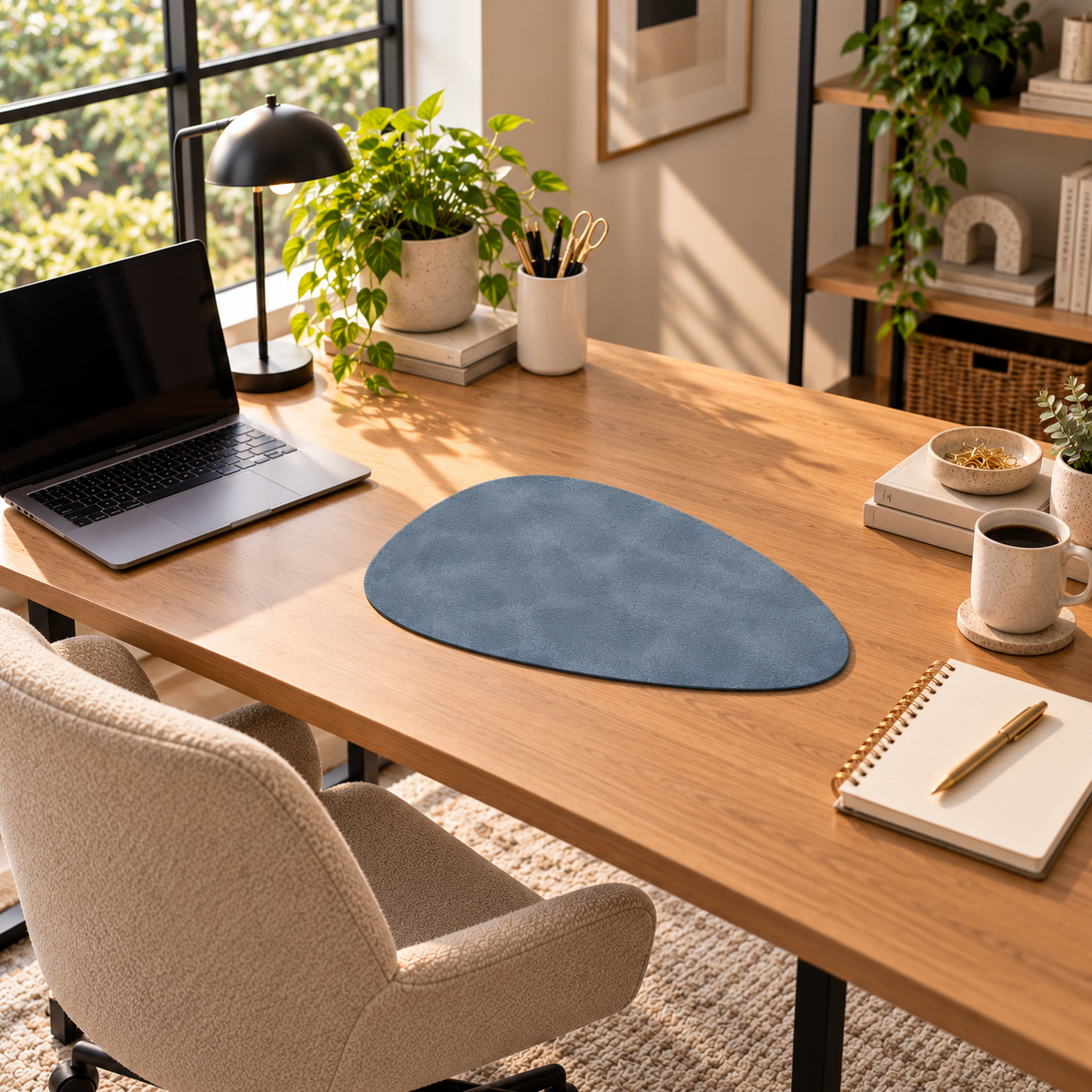 NordicDrop | Double-Sided Faux Leather Placemats | Non-Slip & Heat Resistant